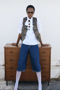 Denim Culotte Βερμούδα – Σκούρο Μπλε