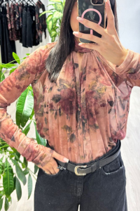 Floral Bodysuit Rose