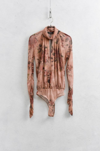 Floral Bodysuit Rose