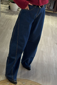 Παντελόνι Jean  Balloon fit  Μπλε 