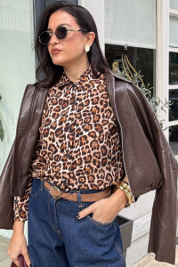 Πουκάμισο Animal print